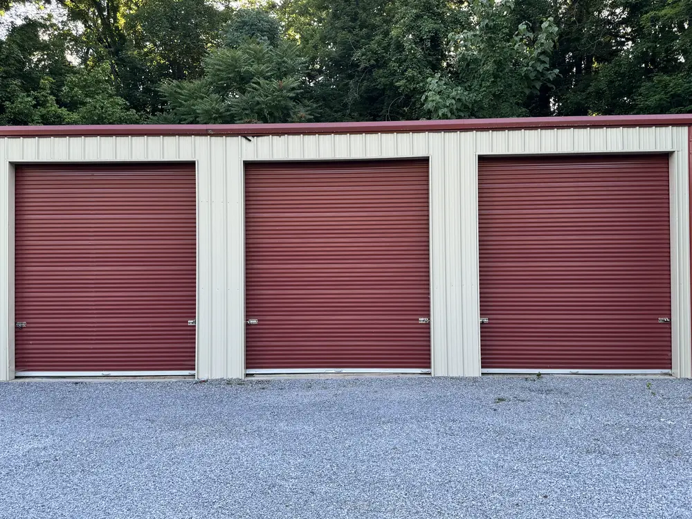 Self storage units